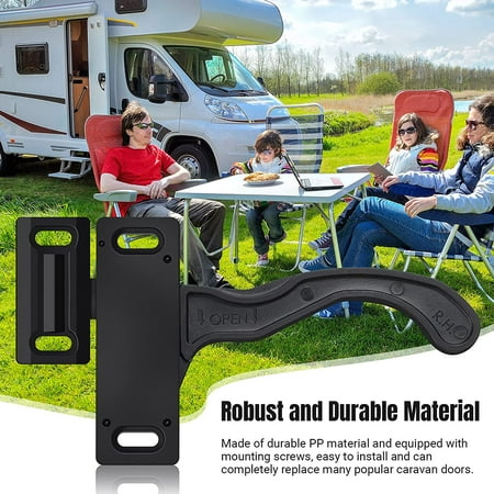 2 Sets Right Hand Screen Door Latch RV Handle Kit Screen and Storm Door Latch Camper Door Latch Interior Door Handle Kit with Screws for RV Motorhome Trailer Camper Cargo Screen Doors Black 2 Sets Right Hand Screen Door Latch RV Handle Kit Screen and Storm Door Latch Camper Door Latch Interior Door Handle Kit with Screws for RV Motorhome Trailer Camper Cargo Screen Doors Black
